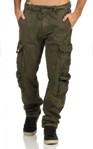 JET LAG FW012 PANTALONE OLIVE