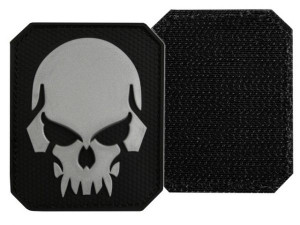 MILTEC PRISIVAC 3D SKULL PVC