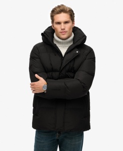 SUPERDRY BAFLE JAKNA BLACK