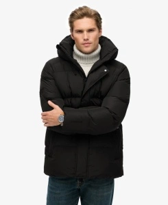 SUPERDRY BAFLE JAKNA BLACK
