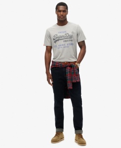 SUPERDRY M10112216A 9VV MAJICA SIVA
