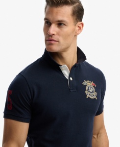 SUPERDRY M1110466A 49P POLO MAJICA DNAVY 