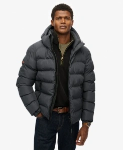 SUPERDRY PUFFER JAKNA EBONY