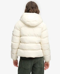 SUPERDRY W5011996_71D PUFFER Ž JAKNA WHITE
