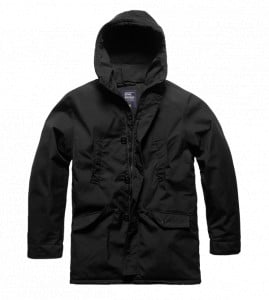 VINTAGE INDUSTRIES ARCHER PARKA BLK