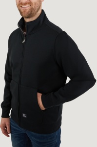 VINTAGE INDUSTRIES HAROLD DUKS ZIP BLACK