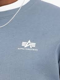 ALPHA INDUSTRIES 188307 439 BASIC DUKS SL DENIM BLUE