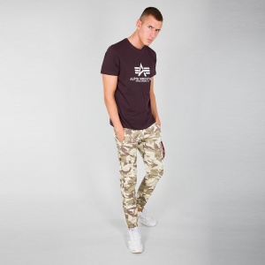 ALPHA INDUSTRIES 100501 21 BASIC MAJICA DMAROON
