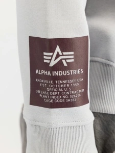ALPHA INDUSTRIES 126803 666 DUKS ALPHA KAPULJAČA PGREY