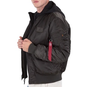 ALPHA INDUSTRIES 183110 413 MA1 DTEC JAKNA BLK OLIVE