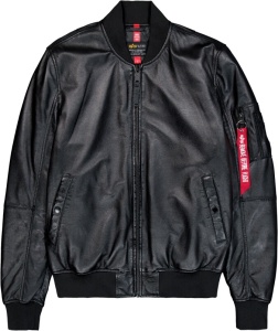 ALPHA INDUSTRIES MA1 KOŽNA JAKNA BLACK