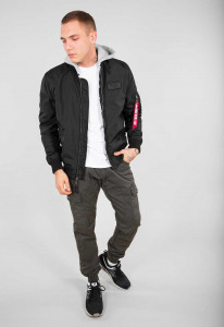 ALPHA INDUSTRIES 196108 03 MA1 TT HOOD JAKNA