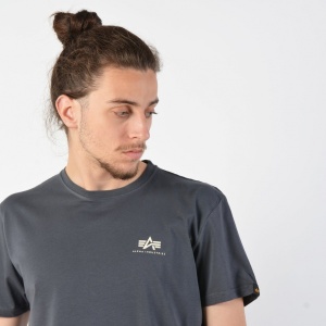ALPHA INDUSTRIES 188505 136 MAJICA SLOGO GREYB