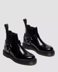 DR. MARTENS DM41387001 2976 HARNESS CIZME BLACK