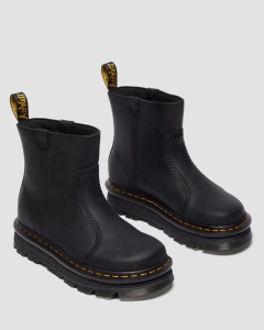 DR. MARTENS 42662001 ZEBZAG RIGEER CIZME BLACK