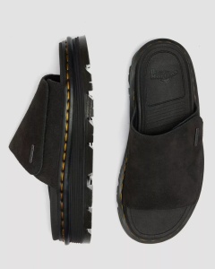 DR. MARTENS ZEBZAG SLIDE PAPUČE BLACK DM42409001