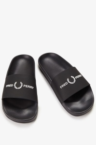 FRED PERRY B2320 102 BRANDED PAPUČE BLKW