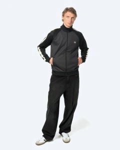 FRED PERRY J2327 297 CONTRAST JAKNA AGREY