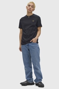 FRED PERRY M2397 102 CREPE MAJICA BLACK