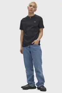 FRED PERRY M2397 102 CREPE MAJICA BLACK