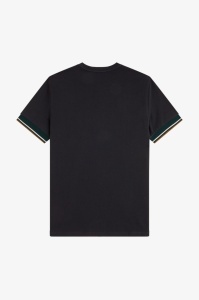 FRED PERRY M2396 102 CUFT MAJICA BLACK
