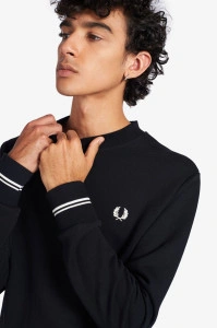 FRED PERRY DUKS BLK M7535 184