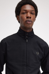 FRED PERRY J8568 102 HARRINGTON JAKNA BLK