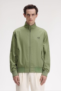 FRED PERRY HARRINGTON JAKNA OLIVE
