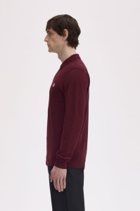 FRED PERRY M6006 597 LONG MAJICA OXBLOOD
