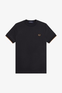 FRED PERRY M3438 102 MESH MAJICA BLACK