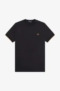 FRED PERRY M3438 102 MESH MAJICA BLACK
