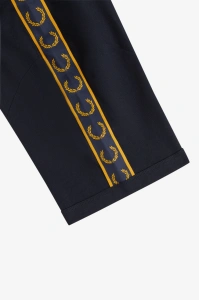 FRED PERRY M4613 51C RINGER MAJICA NAVY
