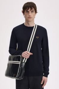 FRED PERRY L8257 D57 SHOULDER TORBA BLACKEC