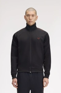 FRED PERRY TAPED JAKNA BLACK