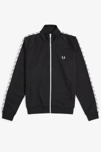 FRED PERRY TAPED JAKNA BLACK