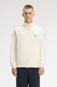FRED PERRY TAPED JAKNA ECRU