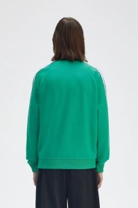 FRED PERRY TJ4620 X87 TAPED JAKNA LGREEN