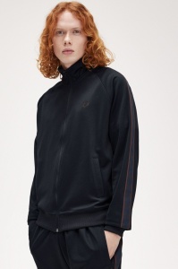 FRED PERRY J5557 W71 TAPED JAKNA NAVYCRB