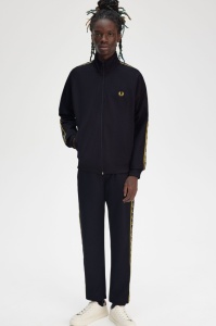 FRED PERRY J5557 W75 TAPED JAKNA NAVYHON