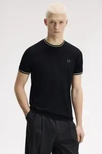 FRED PERRY M1588 W54 TWIN MAJICA BLKELWG