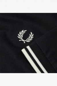 FRED PERRY M1588 102 TWIN MAJICA BLK