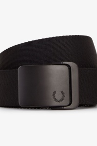 FRED PERRY WEBBING KAIŠ BLK
