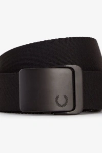 FRED PERRY WEBBING KAIŠ BLK