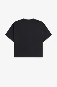 FRED PERRY G3145 102 ŽENSKA MAJICA BLACK