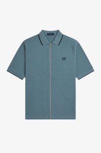 FRED PERRY M1763 Z20 ZIP POLO MAJICA