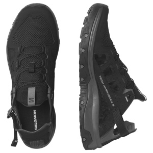 SALOMON 471151 TECHAMPHIBIAN 5  BLACKMM SANDALE