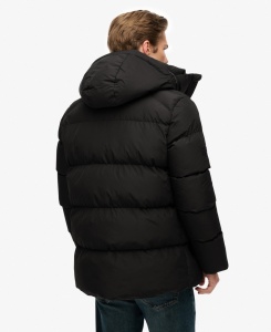 SUPERDRY M5012285A 02A BAFLE JAKNA BLACK
