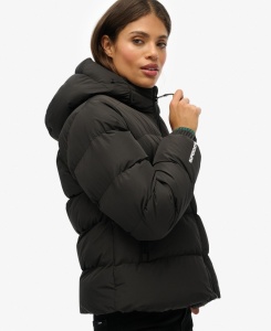 SUPERDRY W5011996_02A PUFFER Ž JAKNA BLACK