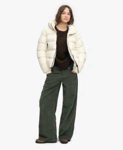 SUPERDRY W5011996_71D PUFFER Ž JAKNA WHITE