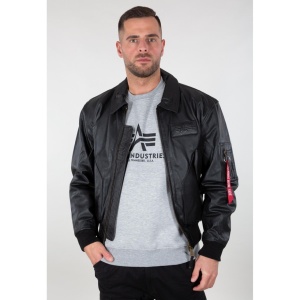 ALPHA INDUSTRIES 100109 03 CWU KOZNA JAKNA BLK